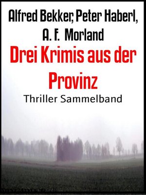 cover image of Drei Krimis aus der Provinz